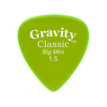 Gravity Picks GCLB15P Classic Big Mini Polished 1.5mm