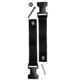 Extra Long Fasteners for ClipLock® Guitar Straps (Black) 