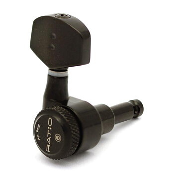Graph Tech PRL-8311-B0 RATIO Electric Guitar Locking Machine Heads (3+3)