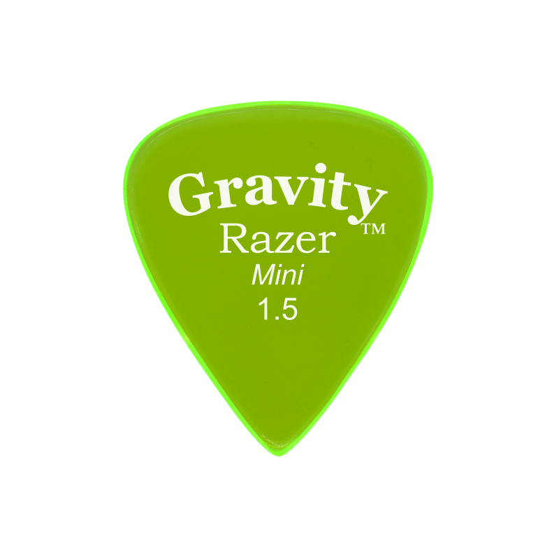 Gravity Picks GRAM15P Razer Mini Polished 1.5mm