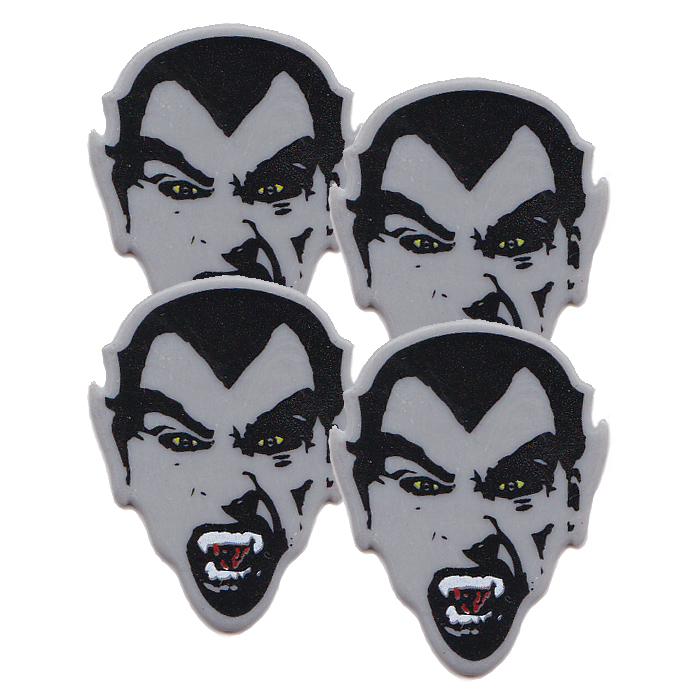 Hotpicks Monster Collection Picks "Vampire" (4-Pack)