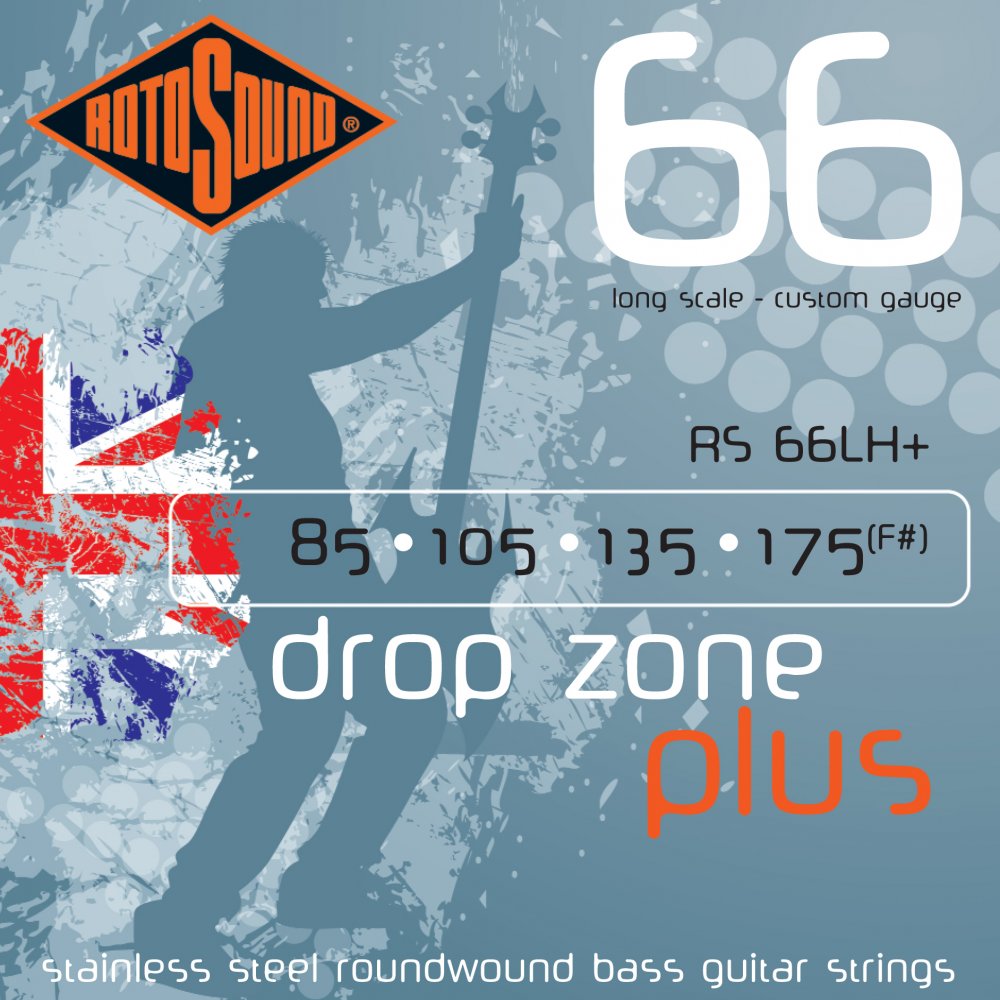 Rotosound RS66LH+ Drop Zone Plus Bass 085-175 