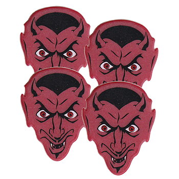 Hotpicks Monster Collection Picks "Red Devil" (4-Pack)