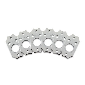 Graph Tech RATIO InvisoMatch Mounting Plate For Gibson Style 2 Screw Hole (Chrome)