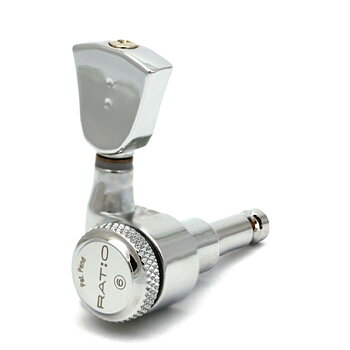 Graph Tech PRL-8341-C0 RATIO Electric Guitar Locking Machine Heads (3+3)