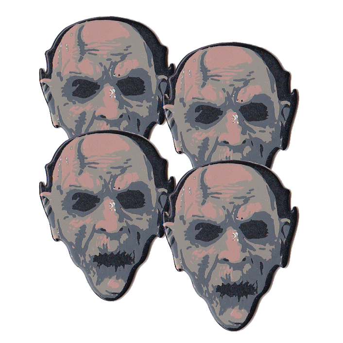 Hotpicks Monster Collection Picks "Zombie" (4-Pack)