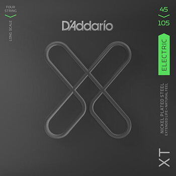 D'Addario XT Extended Life Bass Guitar Strings 045-105