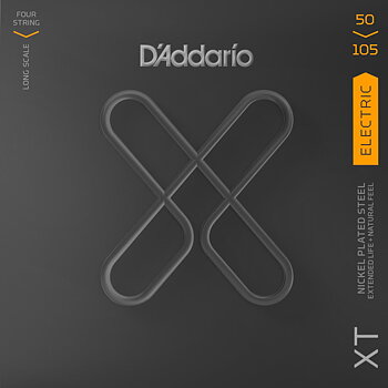 D'Addario XT Extended Life Bass Guitar Strings 050-105