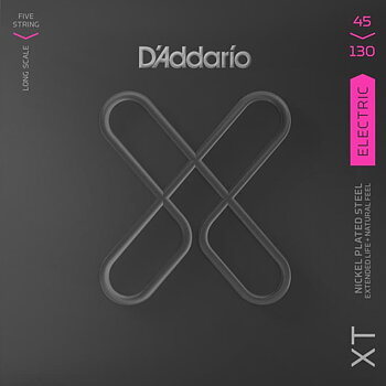 D'Addario XT Extended Life Bass Guitar Strings 045-130