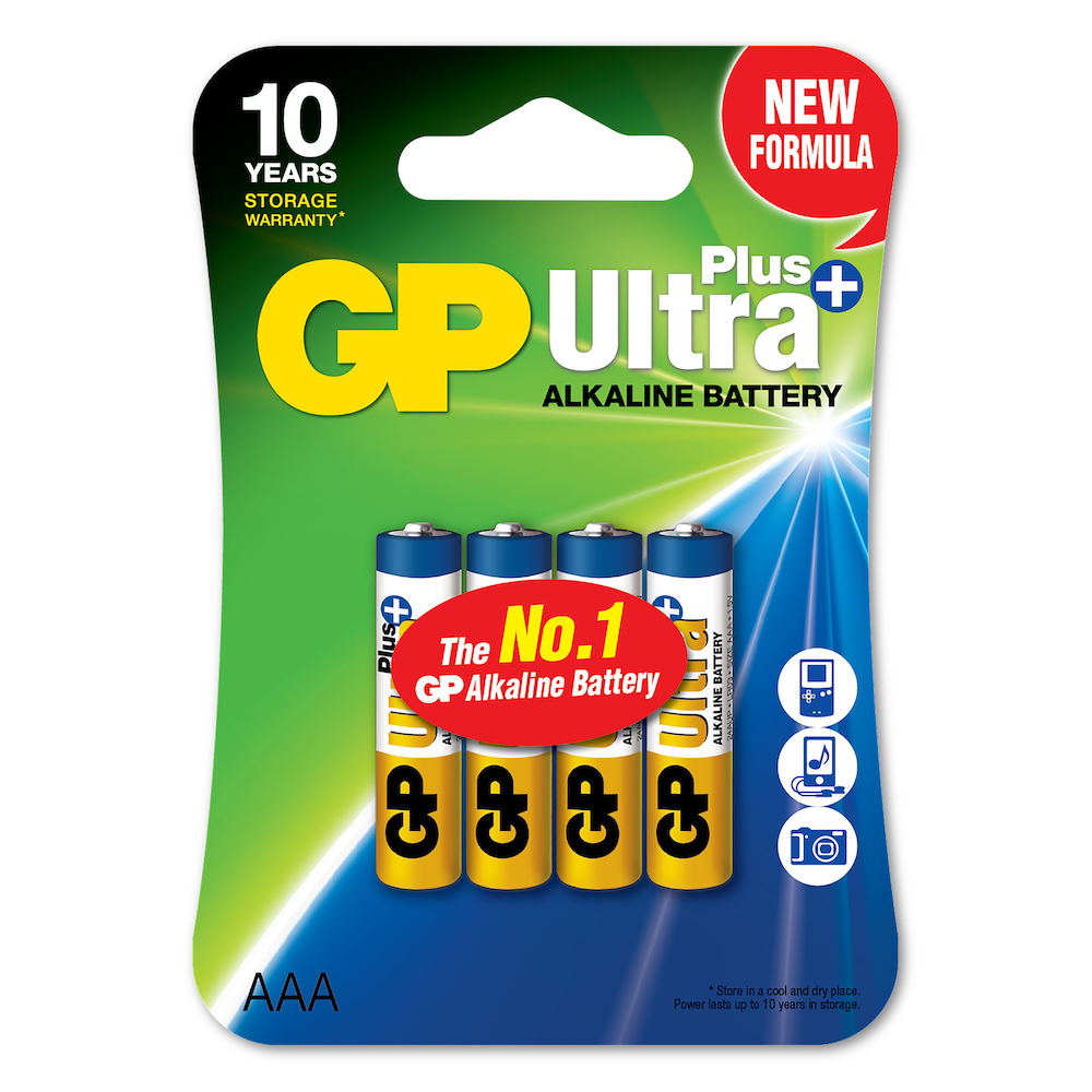 GP-LR03 Ultra Plus Alkaline AAA Batteri