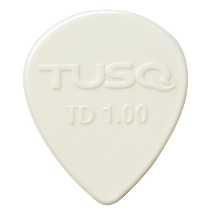 Graph Tech TUSQ Tear Drop Picks White 1.00mm - Bright Tone 6-Pack - 2
