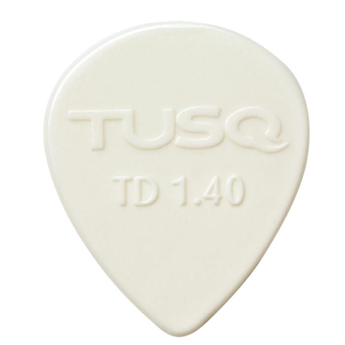 Graph Tech TUSQ Tear Drop Picks White 1.40mm - Bright Tone 6-Pack - 2