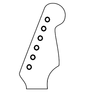 Graph Tech PRN-2721-B0 RATIO Electric Guitar Machine Heads (6 in line) - 3