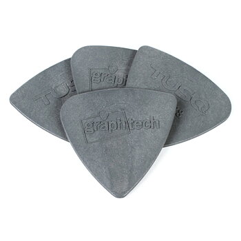 Graph Tech TUSQ Bi-Angle Picks Gray 0.88mm - Deep Tone 4-Pack