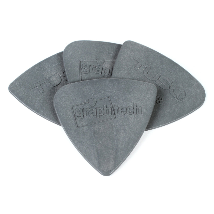 Graph Tech TUSQ Bi-Angle Picks Gray 1.00mm - Deep Tone 4-Pack