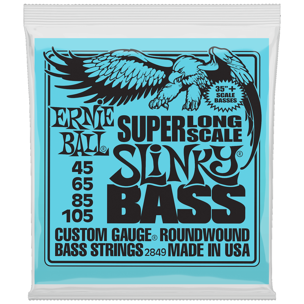 Ernie Ball EB-2849 Super Long Slinky Bass 045-105 (Super Long)