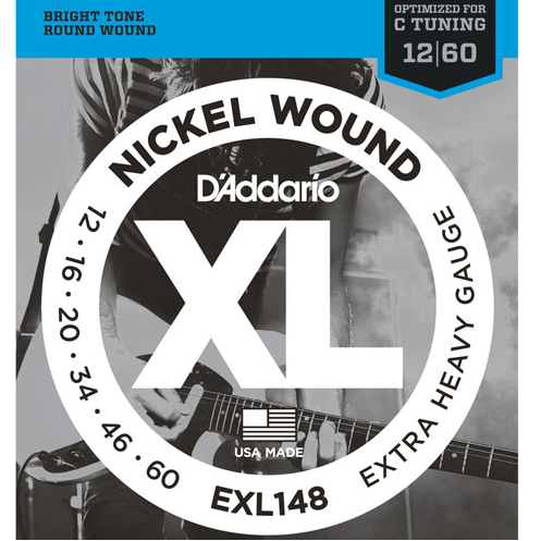 D'Addario EXL148 Extra Heavy 012-060