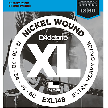 D'Addario EXL148 Extra Heavy 012-060