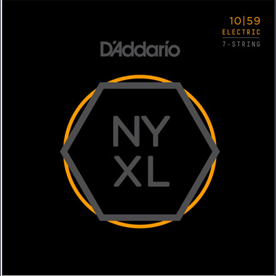 D'Addario NYXL1059 Nickel Wound 010-059 (7-string)