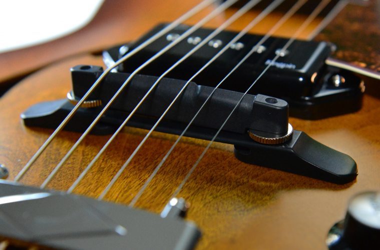 PS-7551-G0 ResoMax Archtop Bridge Gold (Standard Profile) - 4