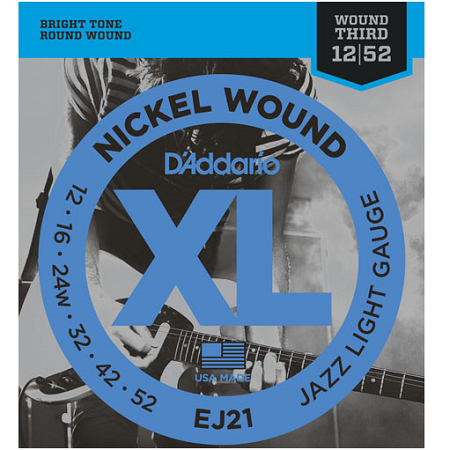 D'Addario EJ21 Jazz Light 012-052