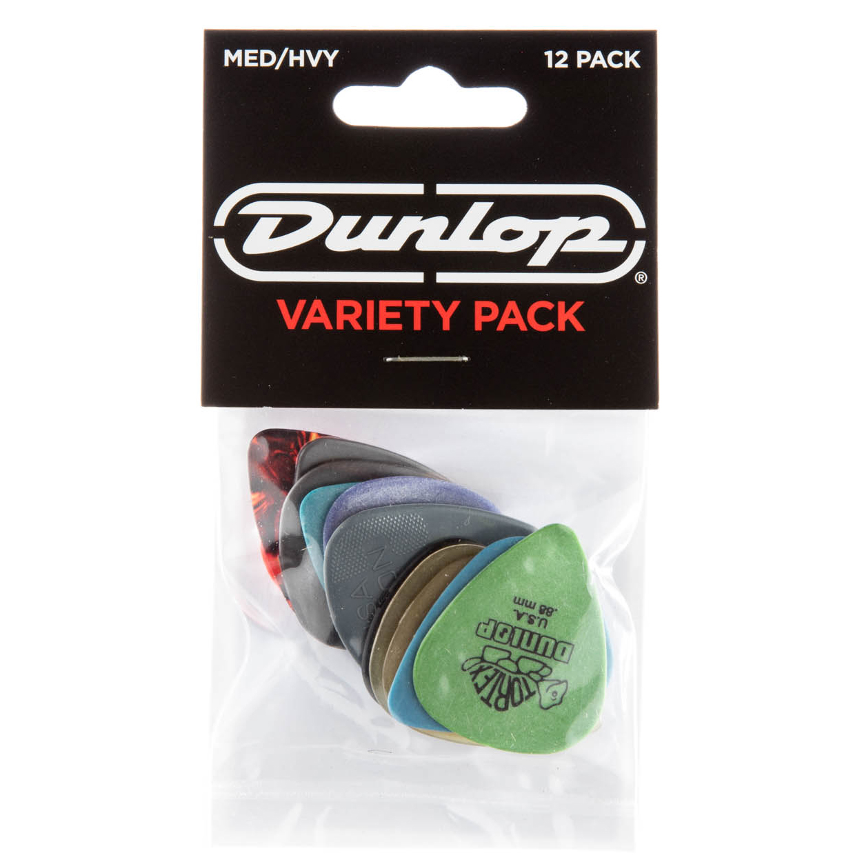 Dunlop Variety 12-Pack Med/Heavy Picks
