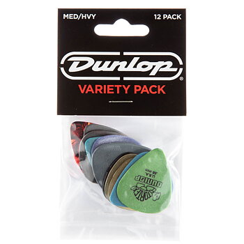 Dunlop Variety 12-Pack Med/Heavy Picks