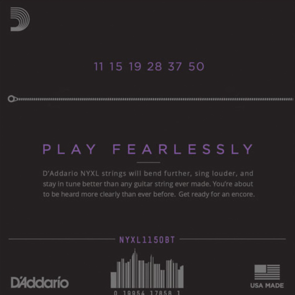 D'Addario NYXL1150BT Balanced Tension Nickel Wound 011-050 - 2