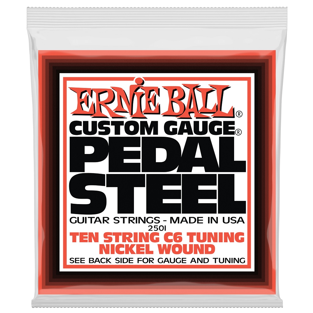 Ernie Ball EB-2501 C6 Pedal Steel Nickel Strings 012-066 (10-String)