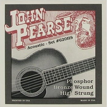 John Pearse 620HS High Strung Acoustic Phosphor Bronze 012-030