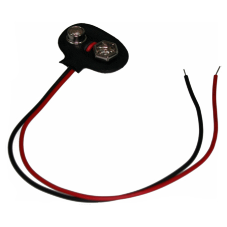 Battery Snap 9v (T-Style)