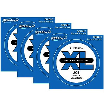 Single strings D'Addario XLB Bass Strings (018-160)