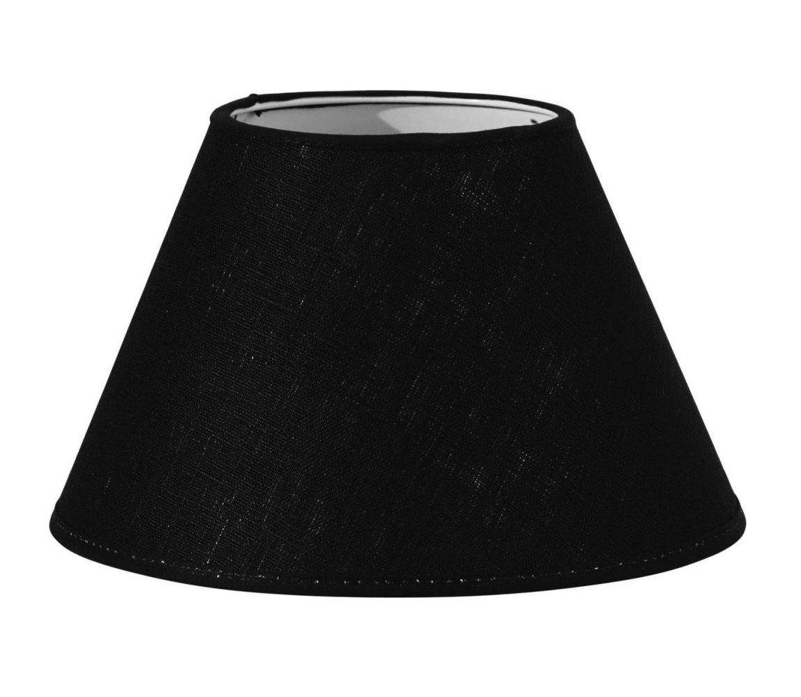 Lampskärm Carolin svart 26 cm shabby chic lantlig stil