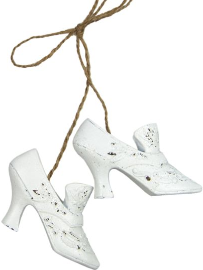 Rokoko vita skor dekoration shabby chic lantlig stil fransk lantstil