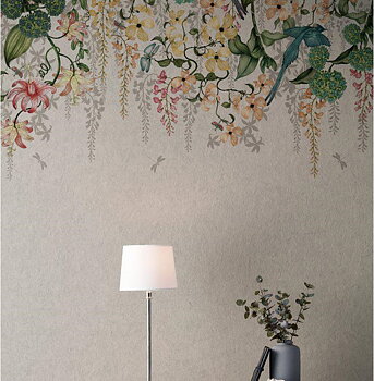 Tapet Camille Svanefors fondtapet 180 x 270 cm shabby chic lantlig stil Gårdsromantik