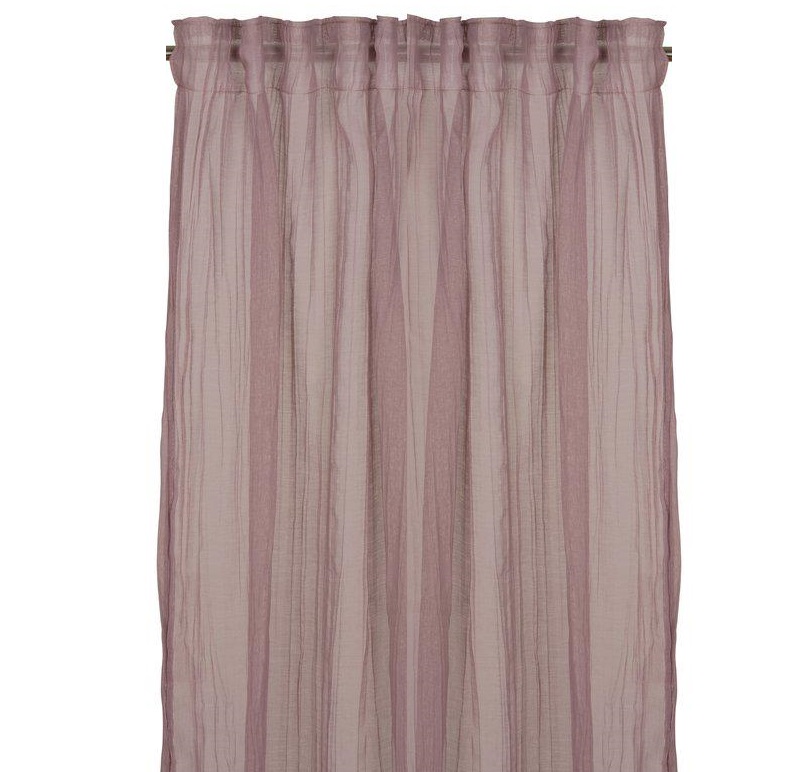 Gardinlängder Voile dimrosa shabby chic lantlig stil Gårdsromantik