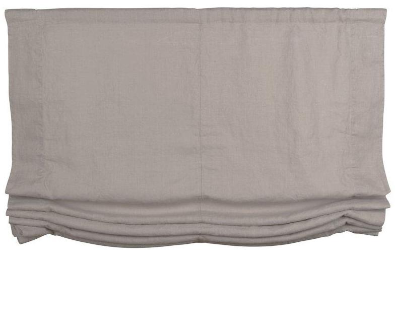 Hissgardin i Lin 140 cm shabby chic lantlig stil Gårdsromantik - 3
