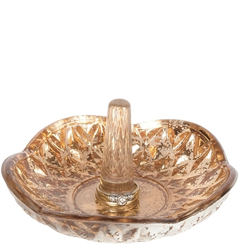 Smyckeshållare puderrosa diamant shabby chic lantlig stil Gårdsromantik