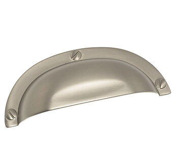 Handtag retro matt krom antik stil silver chrome shabby chic lantlig stil