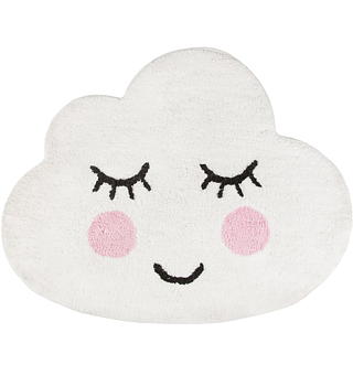 Moln matta sov gott bomull barnrum shabby chic lantlig stil