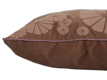 Kuddfodral Retro Flower rost art deco shabby chic lantlig stil Gårdsromantik