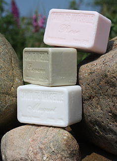 Fransk tvål Ros 250 gram provence