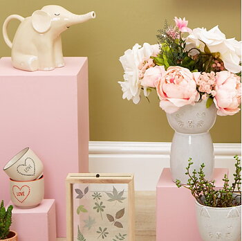 Vas Katt retro bohemisk lantlig stil Gårdsromantik