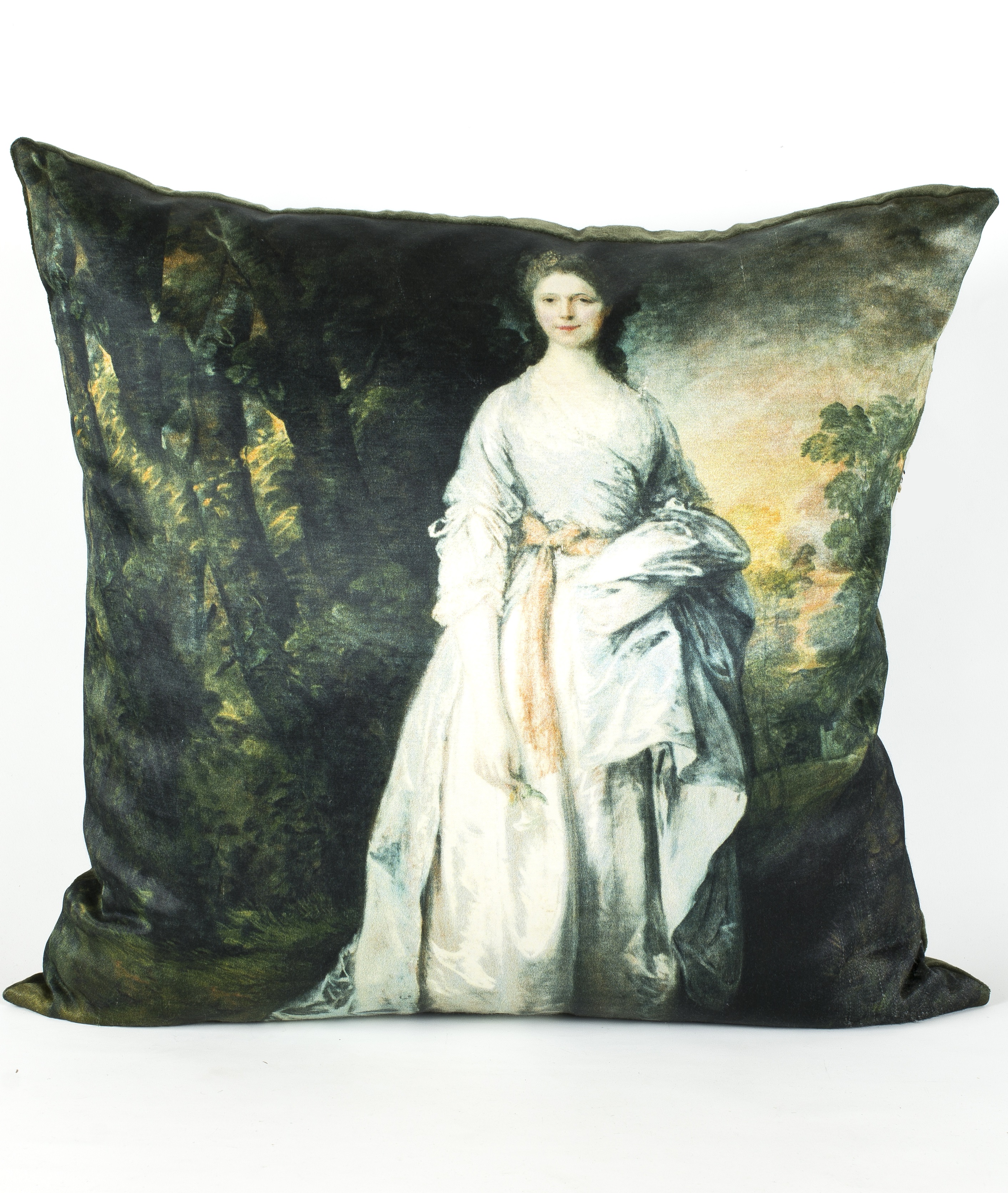 Kuddfodral Gainsboriughs Lady Eardley shabby chic lantlig stil