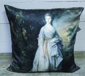 Kuddfodral Gainsboriughs Lady Eardley shabby chic lantlig stil - 2