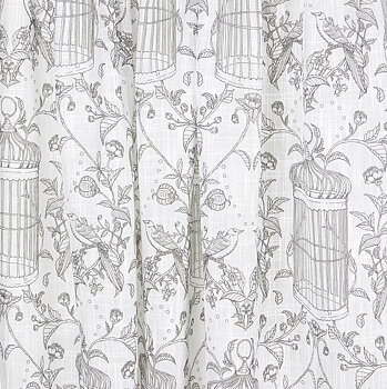 Curtain lengths white Birdcage and Roses country style shabby chic Farm romance