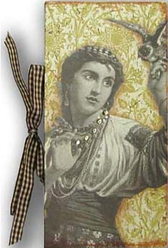 Anteckningsbok Lady with Bird