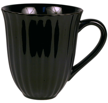 Mynte svart kopp mugg IB Laursen shabby chic lantlig stil