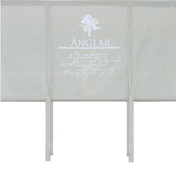 Hissgardin linne färg Skyddsängel ängel shabby chic lantlig stil