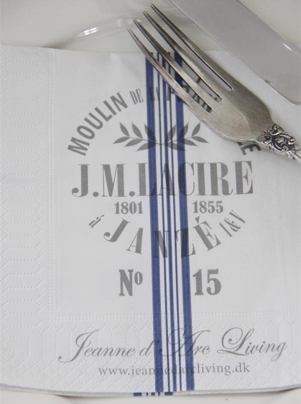 Servetter J.M. Lacire Jeanne d´Arc Living shabby chic lantlig stil Gårdsromantik - 2
